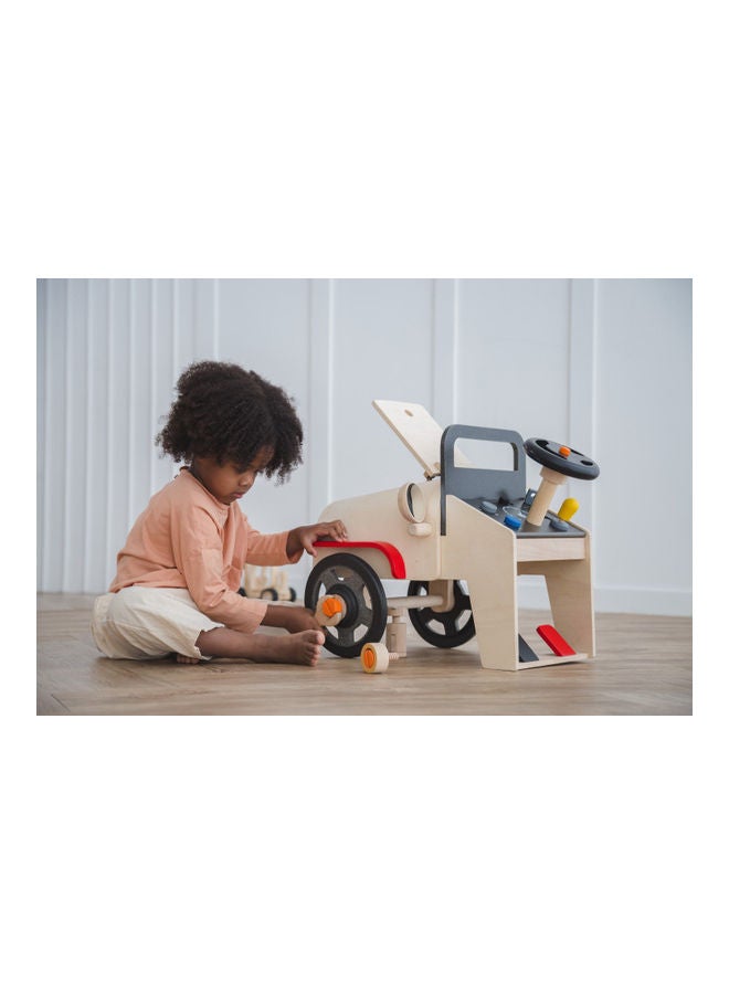 Wooden Mini Motor 59 x 25 x 40cm
