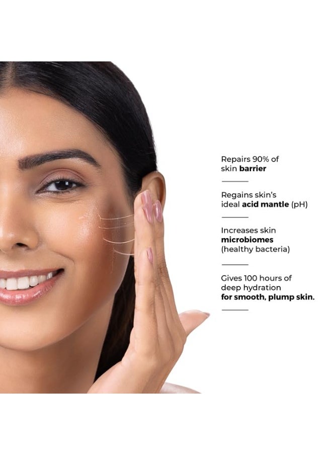 Vegan Mucin Power Repair Essence | Ceramide & Probiotics Serum for Hydration, Elasticity & Skin Barrier | For All Skin Types (100ML)