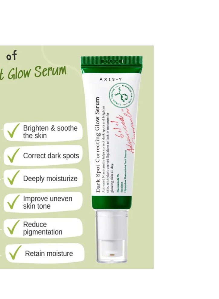 Axis-Y Dark Spot Correcting Glow Serum - Radiant Skin with Even Tone - Brightens and Fades Dark Spots