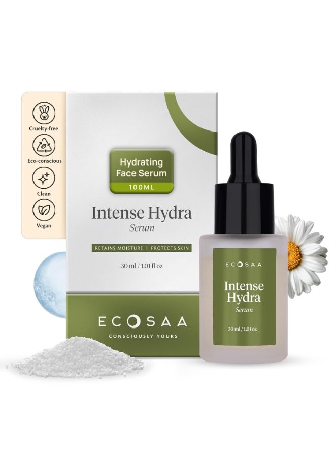 Intense Hydra Face Serum For Glowing Skin|Dark Spot Correcting Glow Serum with Daisy Flower Extract For Skin Brightening & Hyperpigmentation|Lightweight Face Serum For Intense Hydration 30 ML