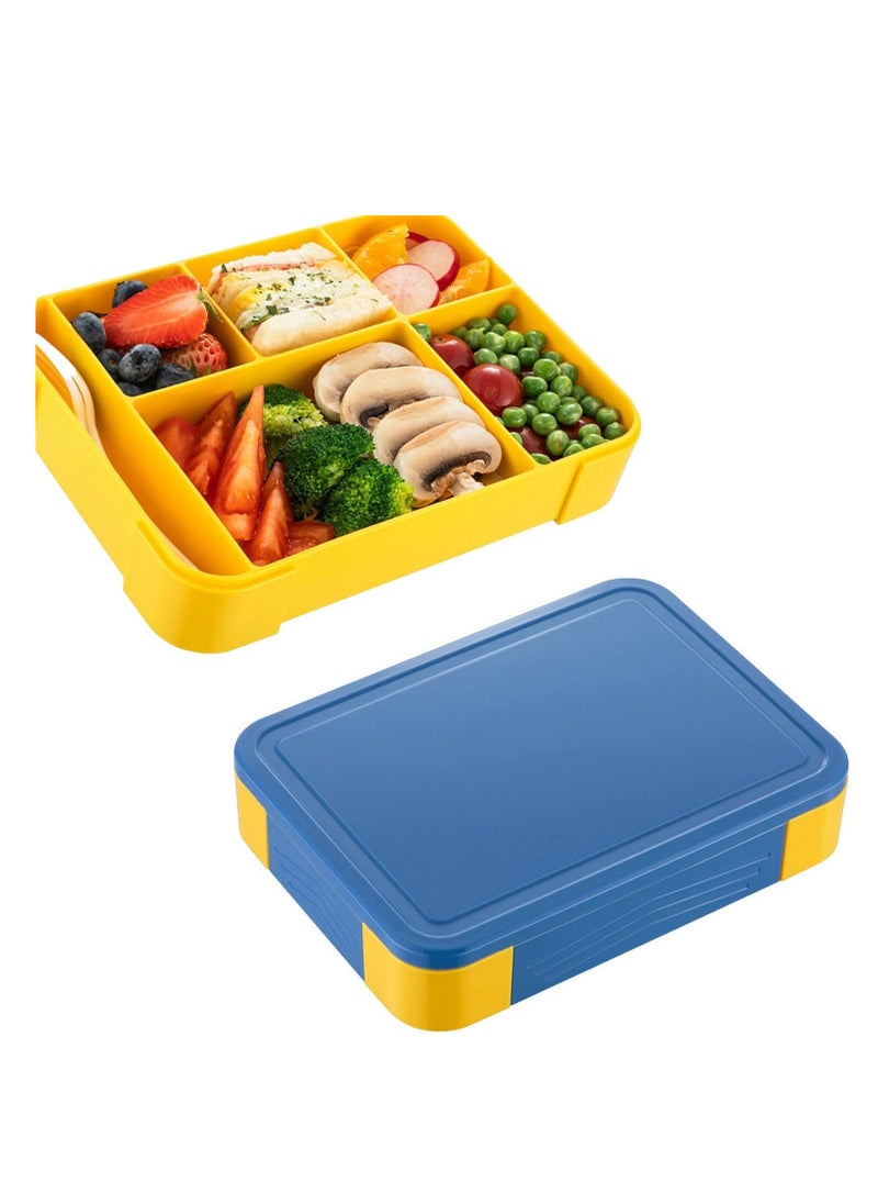Large-capacity Bento Box - 1330ml Capacity, Easy to Carry, Suitable for Lunch and Snacks