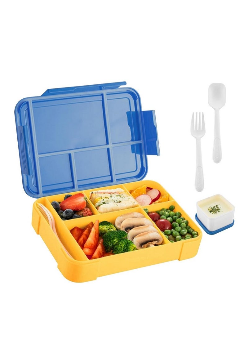 Large-capacity Bento Box - 1330ml Capacity, Easy to Carry, Suitable for Lunch and Snacks