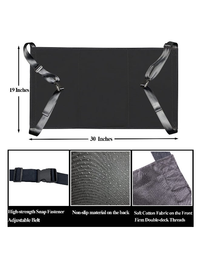 Airplane Footrest for Kids Toddler Airplane Travel Bed Airplane Travel Essentials Kids Portable Travel Foot Rest Hammock for Flights Kids Car Seat Baby Seat ExtenderAirplane Travel Bed Black