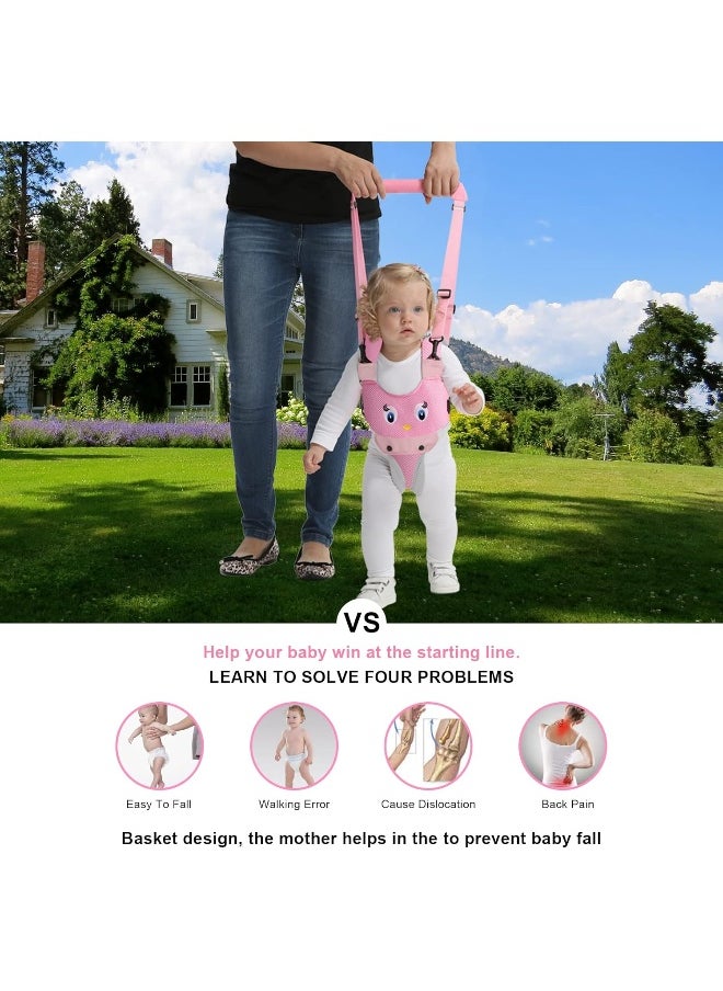 IULONEE Baby Walking Harness Breathable Handheld Kids Toddler Helper Assistant Adjustable Infant Walker Help Baby Walk Stand Up Child Learning Belt