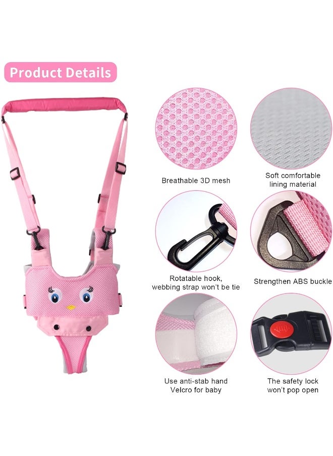 IULONEE Baby Walking Harness Breathable Handheld Kids Toddler Helper Assistant Adjustable Infant Walker Help Baby Walk Stand Up Child Learning Belt