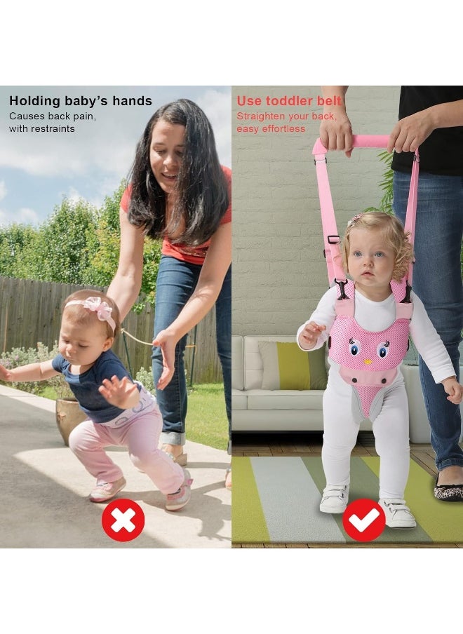 IULONEE Baby Walking Harness Breathable Handheld Kids Toddler Helper Assistant Adjustable Infant Walker Help Baby Walk Stand Up Child Learning Belt