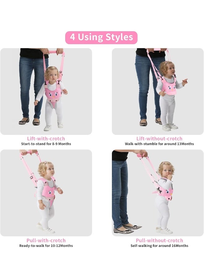 IULONEE Baby Walking Harness Breathable Handheld Kids Toddler Helper Assistant Adjustable Infant Walker Help Baby Walk Stand Up Child Learning Belt