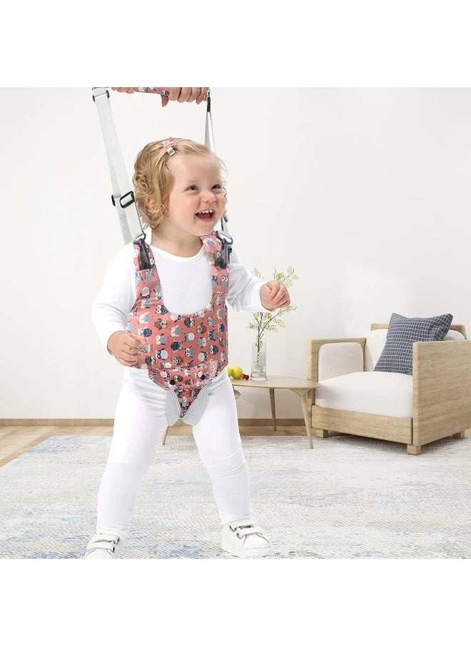 IULONEE Baby Walker, Handheld Kids Toddler Walking Harness Helper Assistant Protective Belt Child Activity Walker Adjustable Standing Up Walking Learning Helper for Toddler 7-24 Month