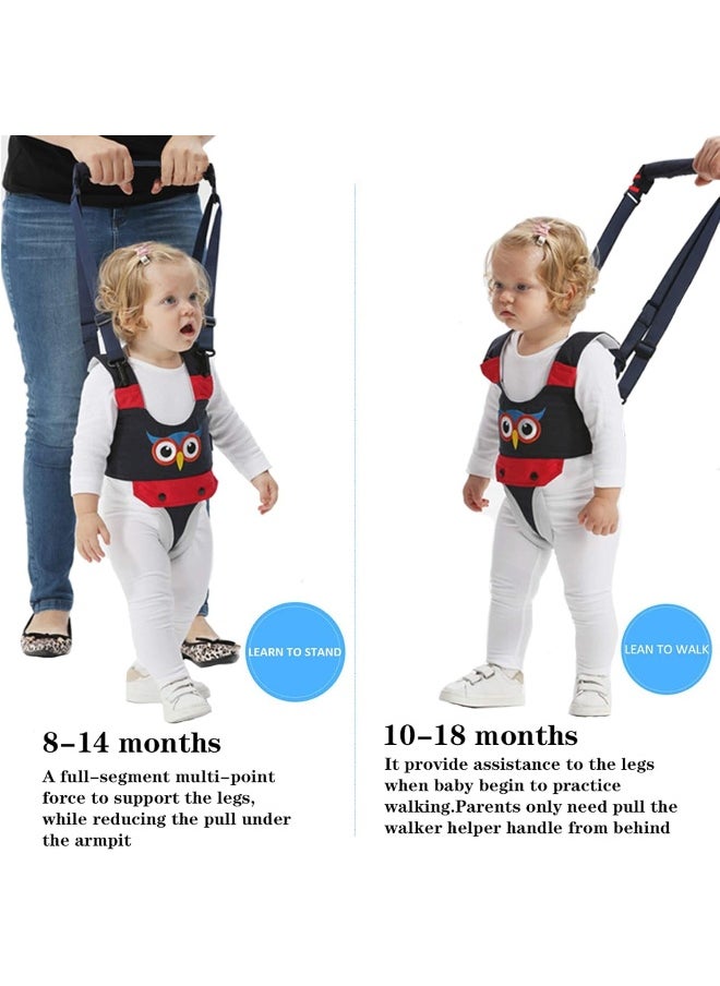 IULONEE Baby Walker, Handheld Kids Toddler Walking Harness Helper Assistant Protective Belt Child Activity Walker Adjustable Standing Up Walking Learning Helper for Toddler 7-24 Month