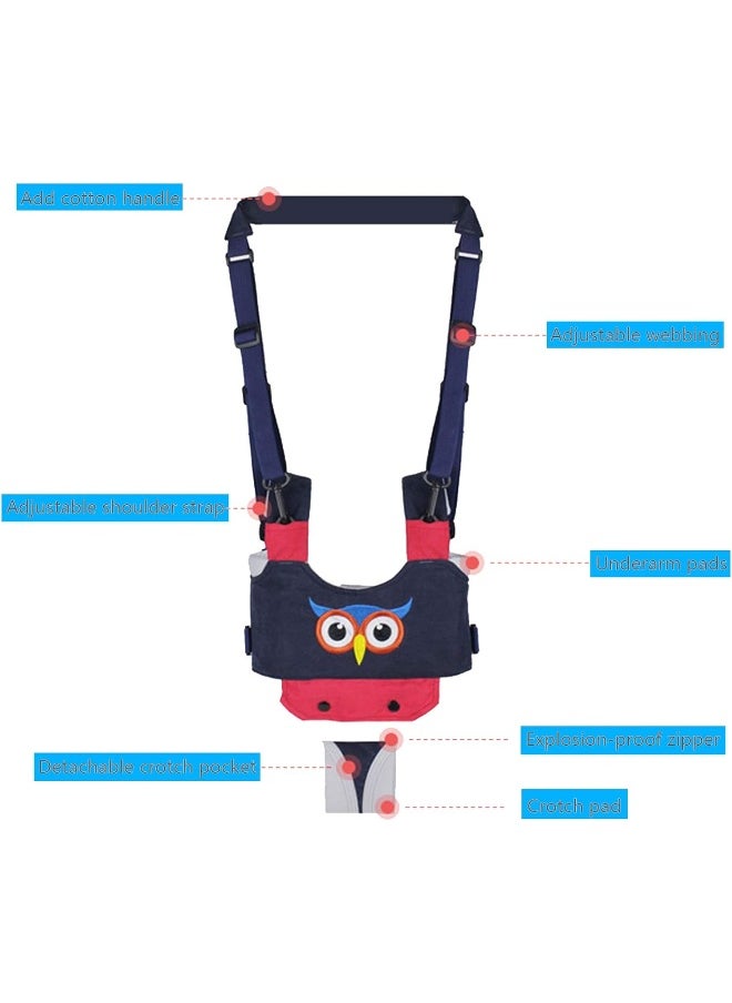 IULONEE Baby Walker, Handheld Kids Toddler Walking Harness Helper Assistant Protective Belt Child Activity Walker Adjustable Standing Up Walking Learning Helper for Toddler 7-24 Month