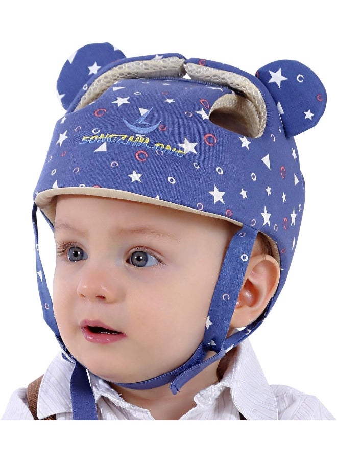 Baby Infant Toddler Helmet Safety Headguard Head Protective Cushion Cute Children Adjustable Safety Helmet Hat Harnesses Cap Kid Child Crawl Walk Playing