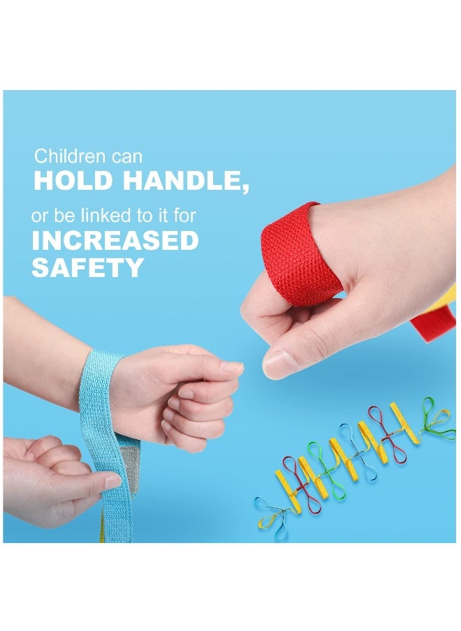 Safety Walking Rope for Toddlers with Handles Ideal for Daycare and Preschool Groups Up to 12 Kids and 2 Teachers