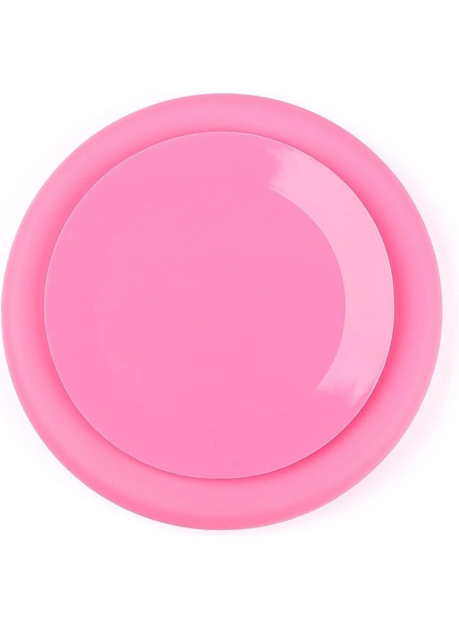 BELLA TUNNO Wonder Plate - Silicone Suction Plates for Baby and Toddler Plates, Microwave and Dishwasher Safe Food-Grade BPA Free Silicone, Let Them Eat Cake, One Size