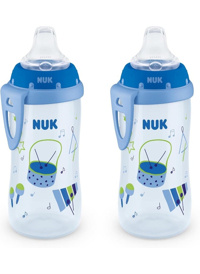 NUK Active Sippy Cup, 10 oz, 2 Pack, 8+ Months