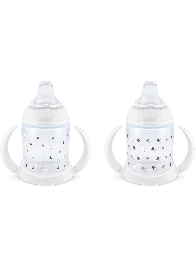 NUK Learner Cup, 6+ Months, Timeless Collection, 5 Oz, Pack of 2