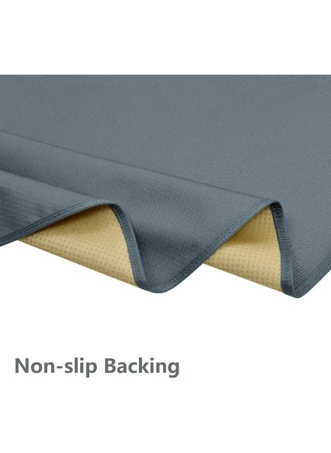 WOMUMON Splat Mat for Under High Chair/Arts/Crafts, Baby Washable Spill Mat Waterproof Anti-Slip Floor Protector Splash Mat, Messy Mat and Table Cloth