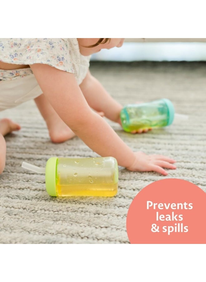 The First Years Squeeze & Sip Toddler Straw Cups