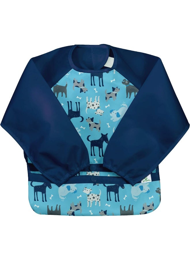 green sprouts Easy-wear Long Sleeve Bib