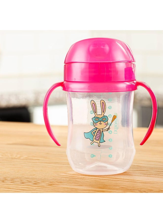 Dr. Brown's Milestones™ Soft Spout Toddler Cup, 9 oz, Pink