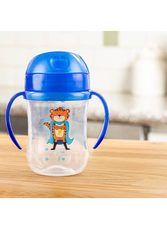 Dr. Brown's Milestones Soft Spout Sippy Cup with Handles - Blue - 9oz - 9m+