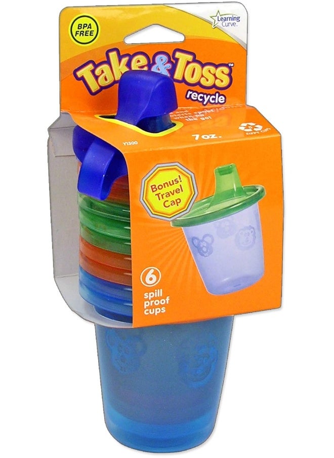 The First Years Take & Toss Spill-Proof 7 Ounce Cups