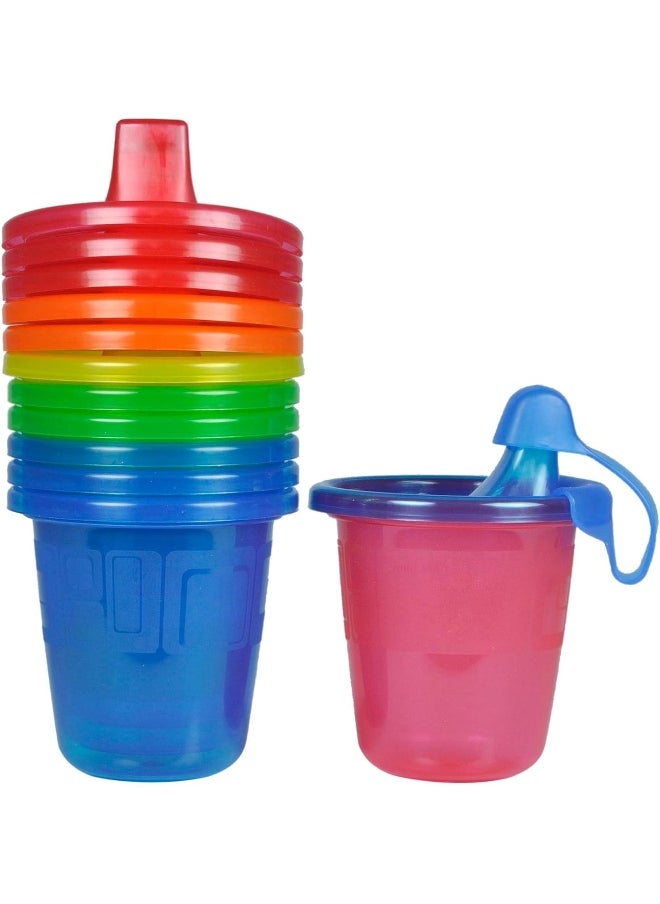 The First Years Take & Toss Spill-Proof 7 Ounce Cups 6 ea Assorted Colors