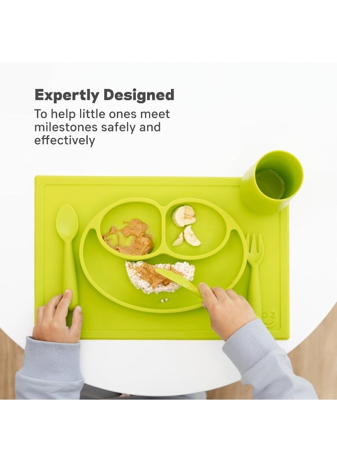 Ezpz - Happy mat Silicone Lime Plate