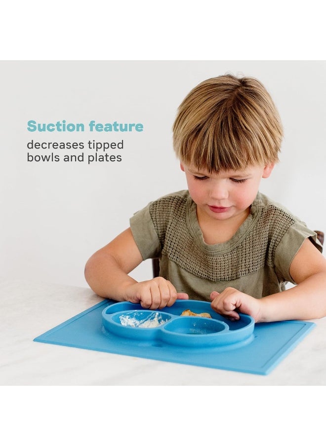 Ezpz - Happy mat Silicone Lime Plate