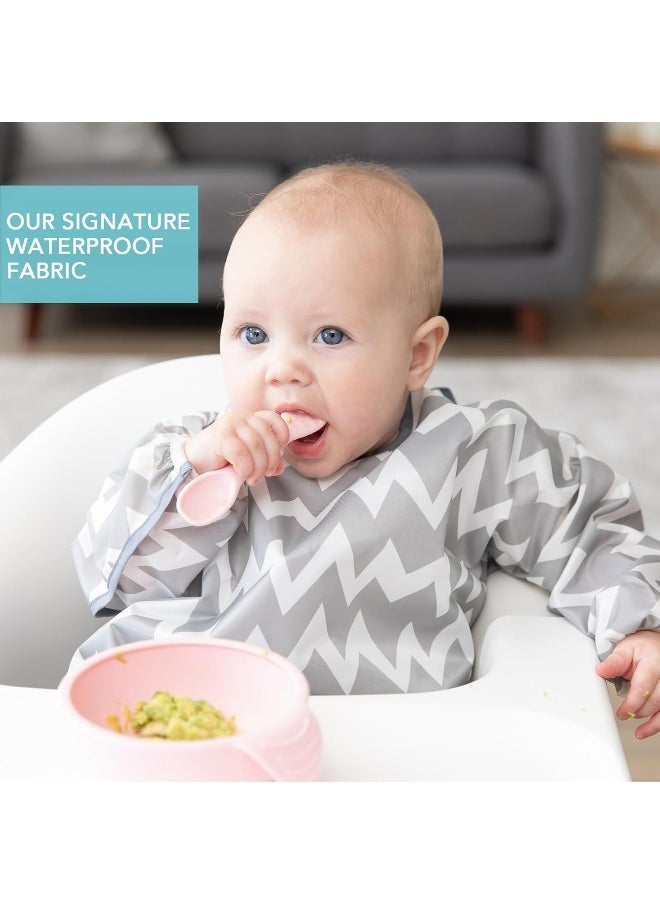 Bumkins Sleeved Bib for Girl or Boy