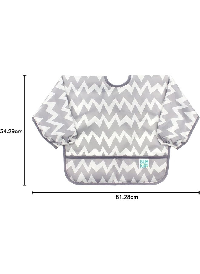 Bumkins Sleeved Bib for Girl or Boy