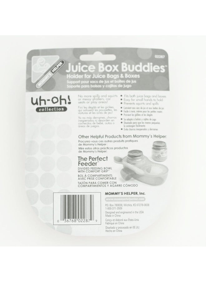 Mommy's Helper Juice Box Buddies, Orange, 5-Pack