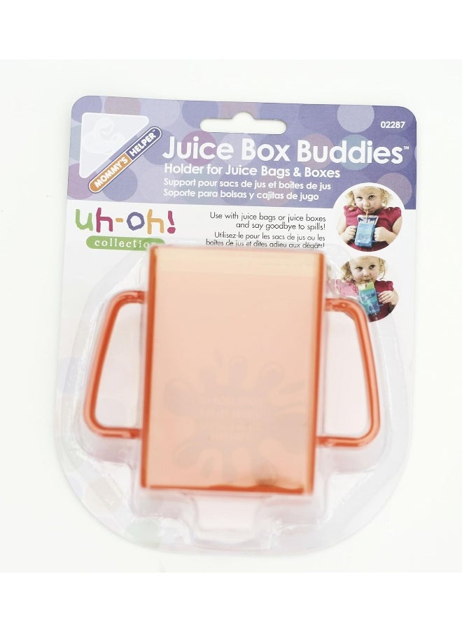 Mommy's Helper Juice Box Buddies, Orange, 5-Pack