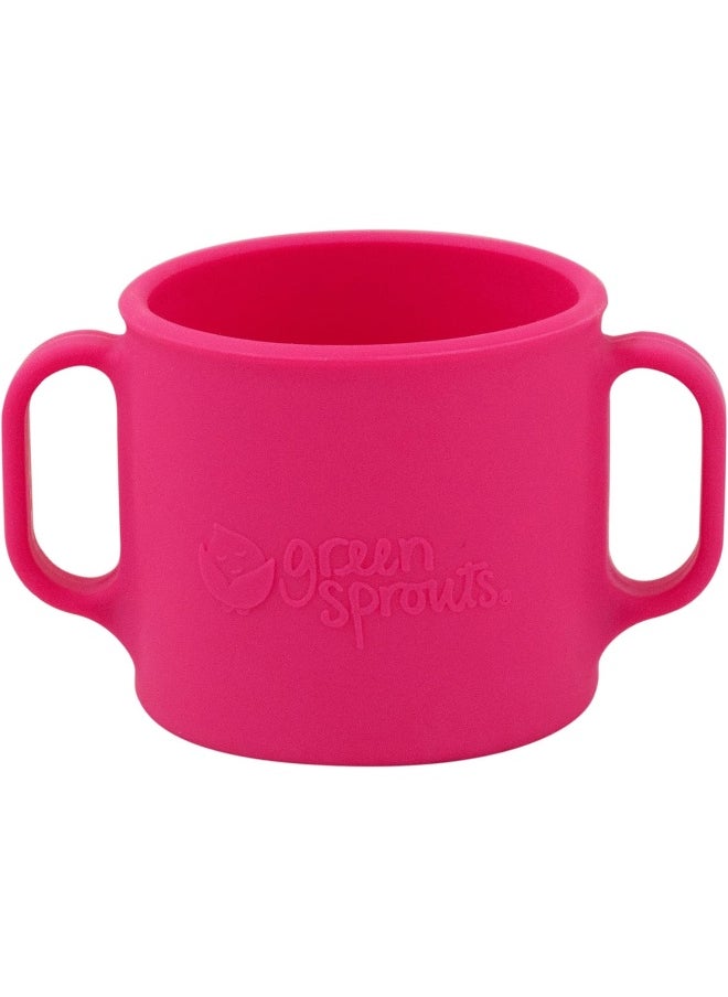 Green Sprouts silicone Learning Cup (Pink)