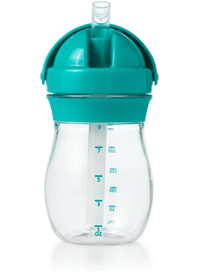 OXO Tot Transitions Straw Cup, 9 oz, Teal, Pack of 1