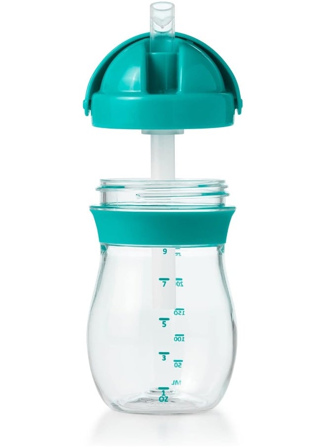 OXO Tot Transitions Straw Cup, 9 oz, Teal, Pack of 1