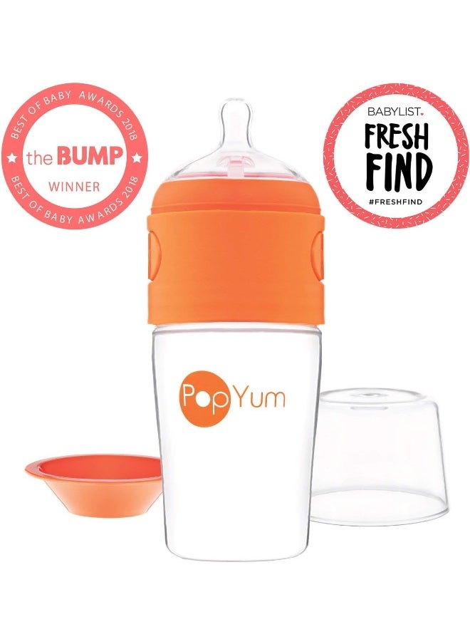 PopYum 9 oz Anti-Colic Formula Making/Mixing/Dispenser Baby Bottle