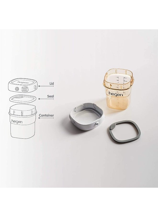 Hegen PCTO™ 150ml/5oz Breast Milk Storage PPSU (4-pack)