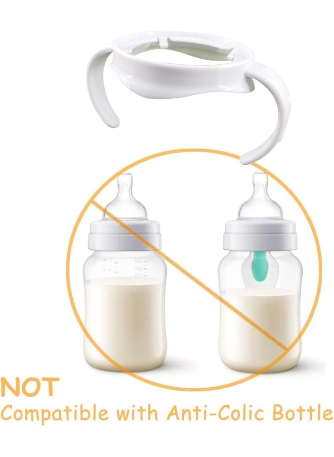 ROMIRUS Bottle Handles Compatible for Philips Avent Natural Response Baby Feeding Bottle (Set of 4)