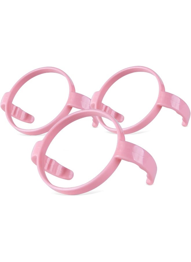 GOLOHO Compatible Bottle Handle for Comotomo, (Pack of 2, Pink)