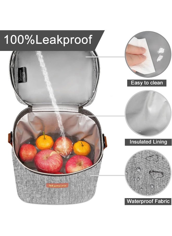 Mancro Baby Bottle Bag with Insulated Cooler