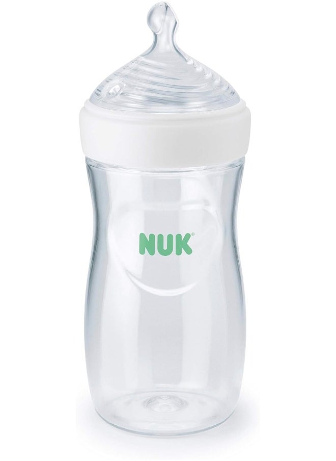 NUK Simply Natural Baby Bottle with SafeTemp