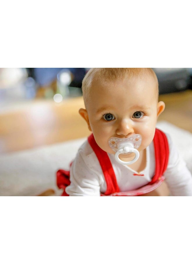 NUK Simply Natural Baby Bottles with SafeTemp Gift Set - Includes 4 Bottles, 3 Pacifiers, and 2 Replacement Bottle
