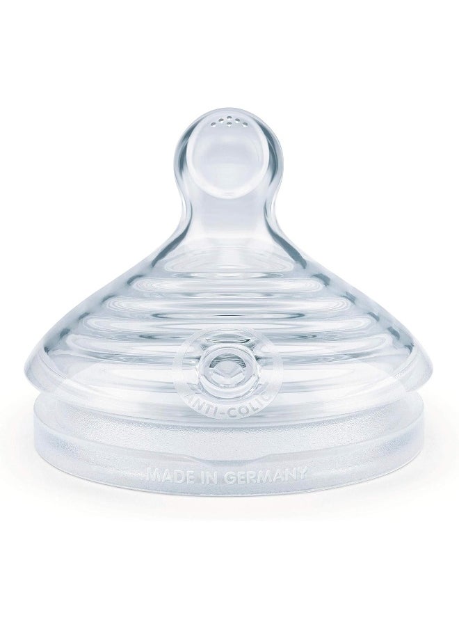 NUK Simply Natural Baby Bottles with SafeTemp Gift Set - Includes 4 Bottles, 3 Pacifiers, and 2 Replacement Bottle