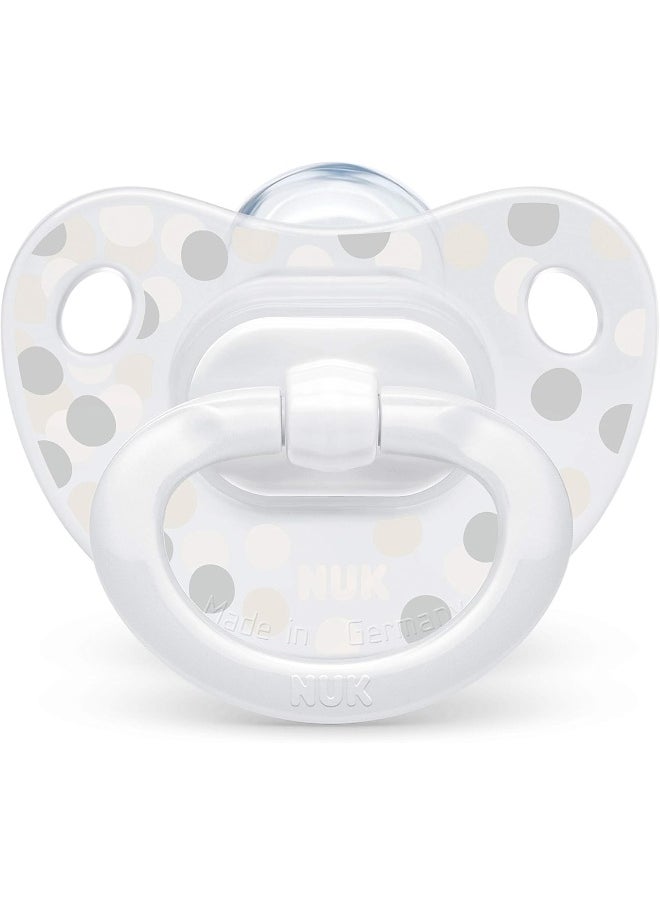 NUK Simply Natural Baby Bottles with SafeTemp Gift Set - Includes 4 Bottles, 3 Pacifiers, and 2 Replacement Bottle