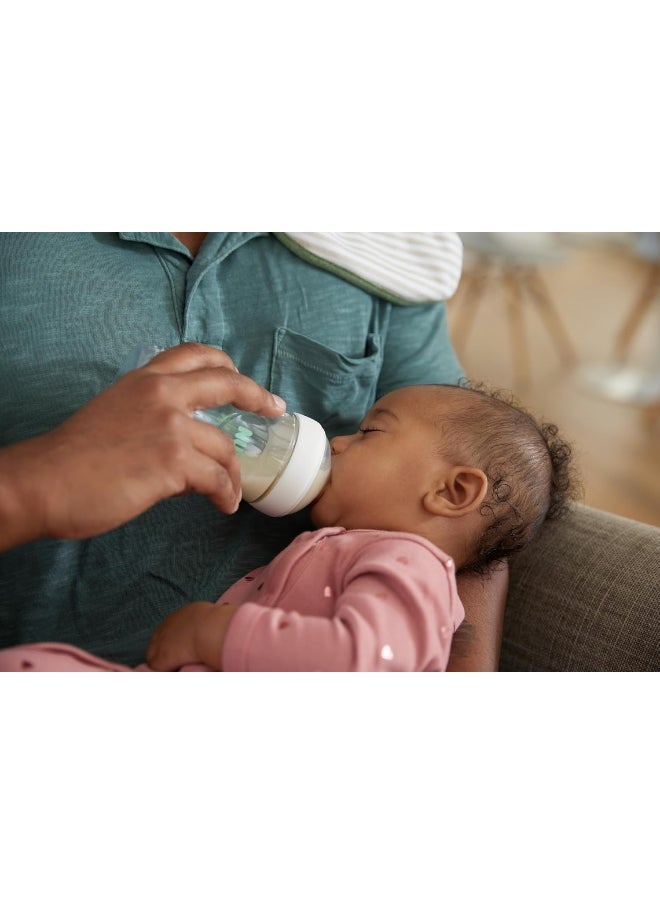 NUK Simply Natural Baby Bottle Newborn Gift Set, Timeless Collection