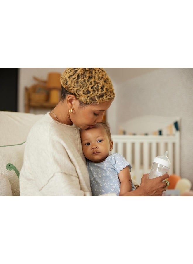 NUK Simply Natural Baby Bottle Newborn Gift Set, Timeless Collection