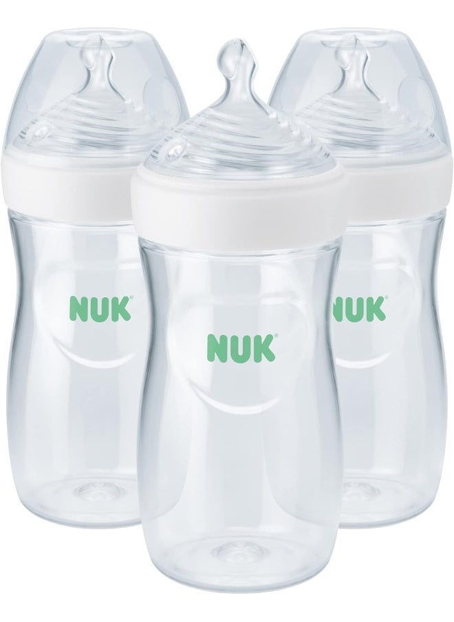NUK Simply Natural Baby Bottle Newborn Gift Set, Timeless Collection