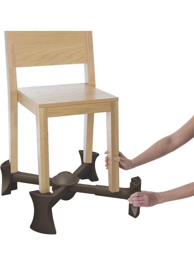 Kaboost Portable Chair Raiser Chocolate
