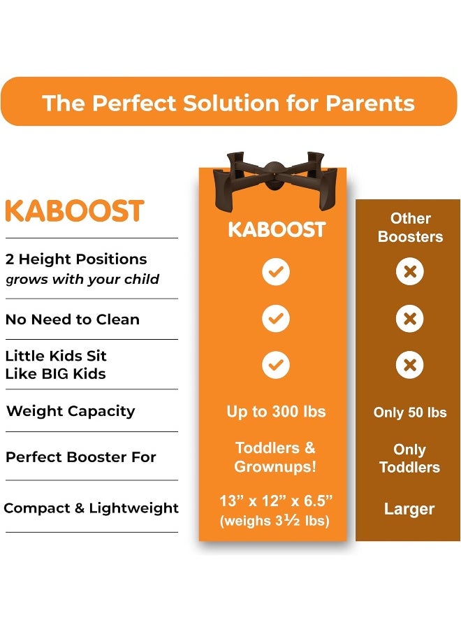 Kaboost Portable Chair Raiser Chocolate