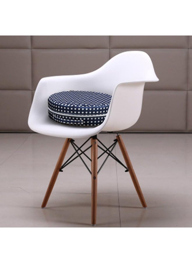 Zicac Booster Seat Chair, Child Portable Cartoon Chair Raiser Child, Removable, Washable Seat Cushion, Children's Chair for Food, Playing Piano, Excursion, Picnic, Travel
